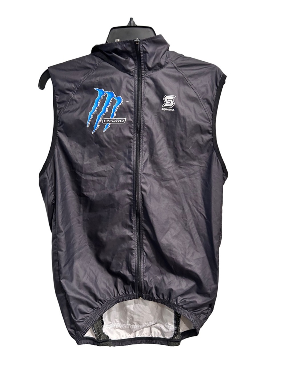Monster Energy Black Lightweight Sleeveless Jacket